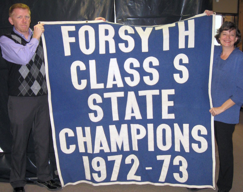 Forsyth High School Championship Banner