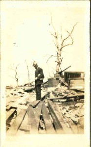 Aftermath of the Melva Tornado