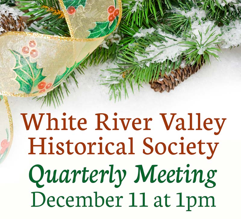 WRVHS’s quarterly meeting on Sunday, December 11th