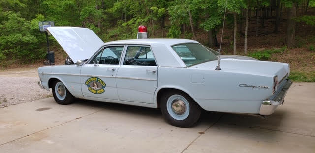 Vintage MO State Highway Patrol Car