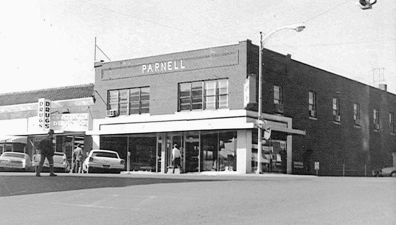 The Parnell building at Main and Commercial in Branson